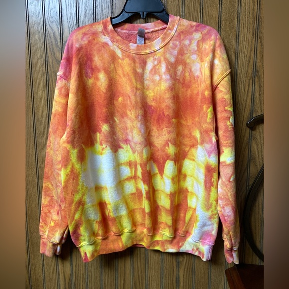ICE DYED SWEATSHIRT. - Picture 2 of 3